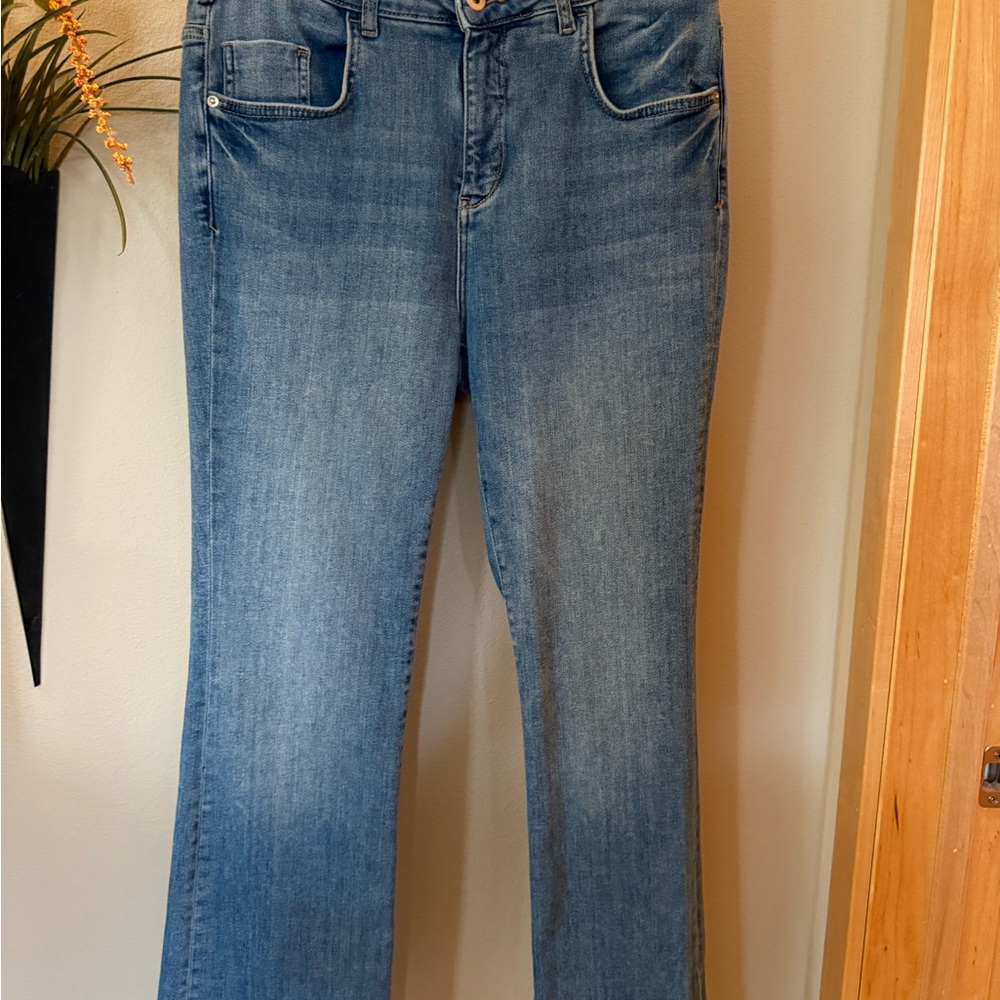 Pilcro Bootcut Blue Jeans
